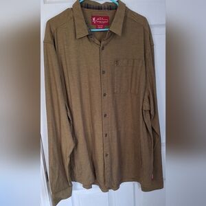 Browning Heritage Collection Mens 2XL Button Down Olive Green New